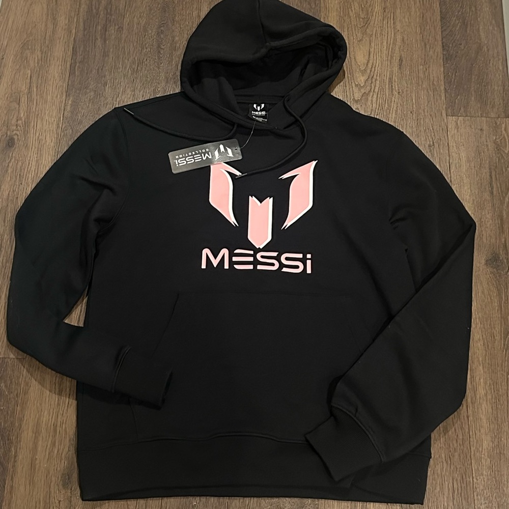 Messi collection soccer hoodie sweatshirt unisex L NEW!!